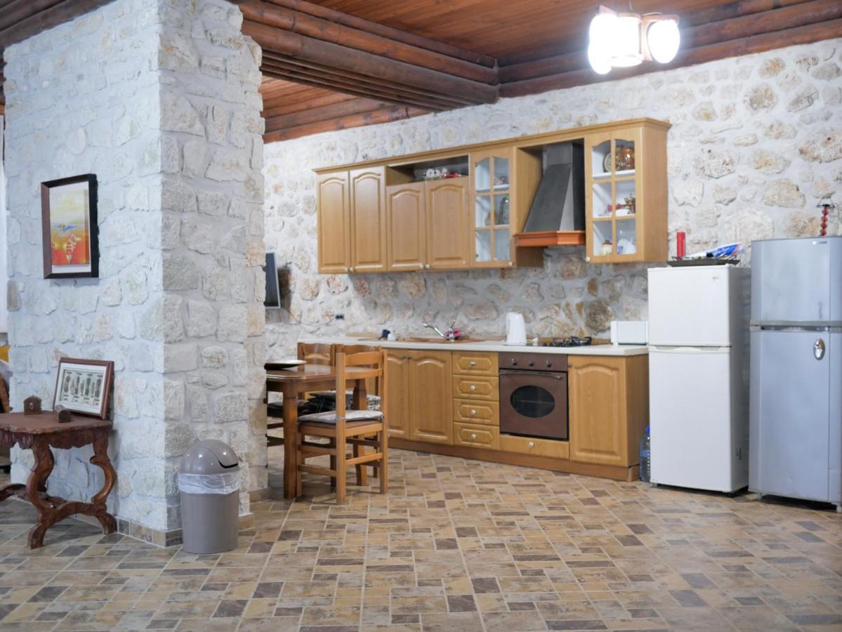 Seaside Duplex Stone Villa Qeparo Buitenkant foto